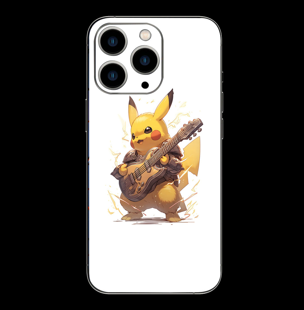 13 Pro Max Pikachu with guitar skins