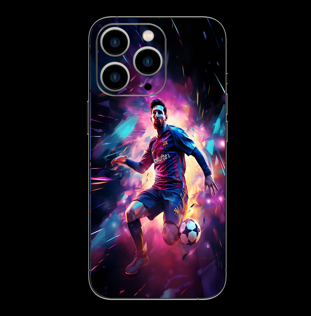 13 Pro Max Featuring Lionel Messi Kicking skins