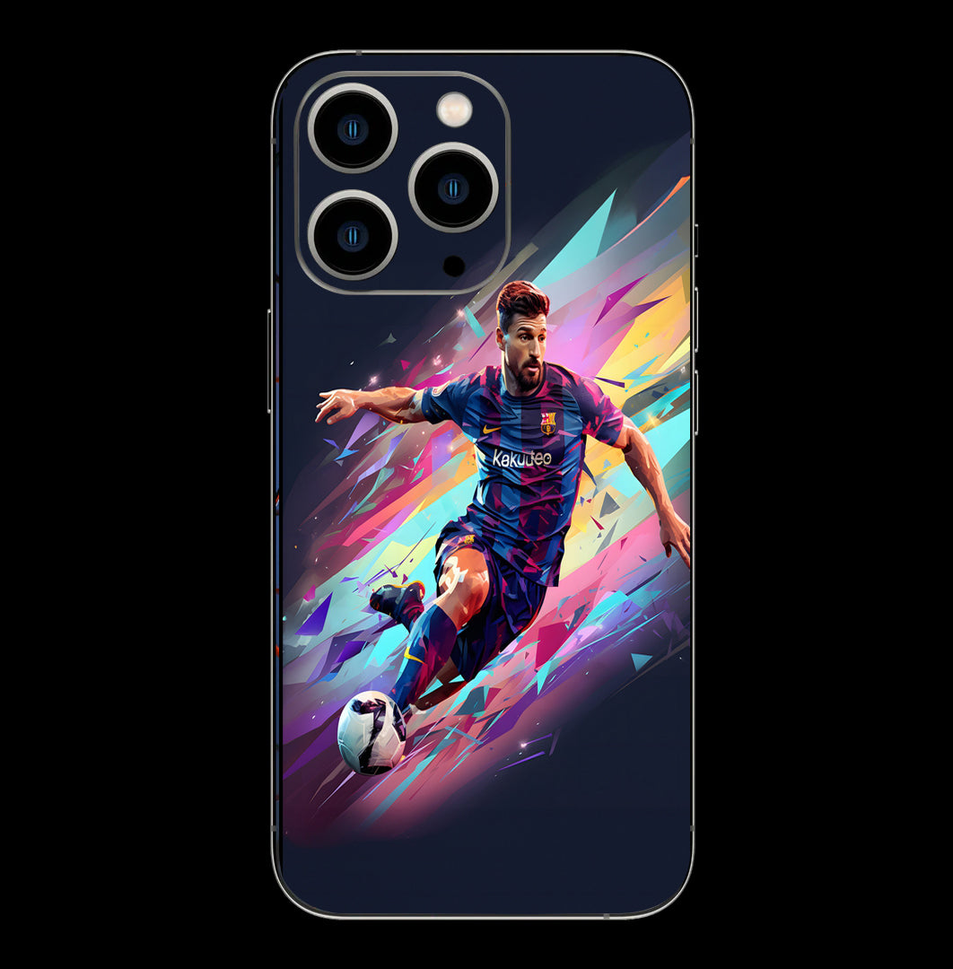 13 Pro Max Featuring Luis Suarez kicking skins